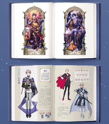 イラスト集/ 少女的王座 官方典藏画集 中国版 ビジュアルブックの画像