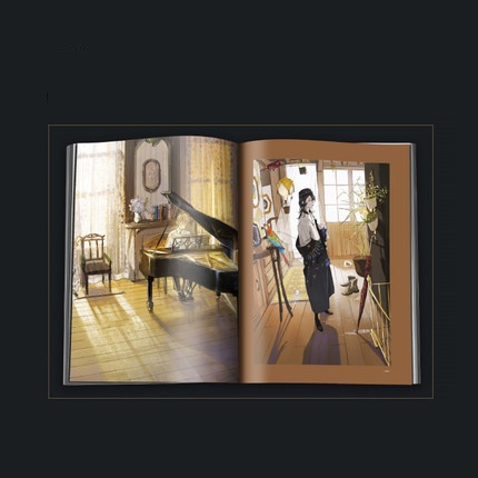 イラスト集/ 晝與夜 illumi 個人畫集 中国版 螺絲辣翅面 昼与夜 イルミの画像