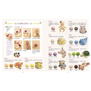 レシピ/ 卡哇伊3D立體造型饅頭　台湾版　マントウ　Mantou　王美姬　王美姫　中華菓子　中華点心　包子 バオズ　刈包 立体の画像