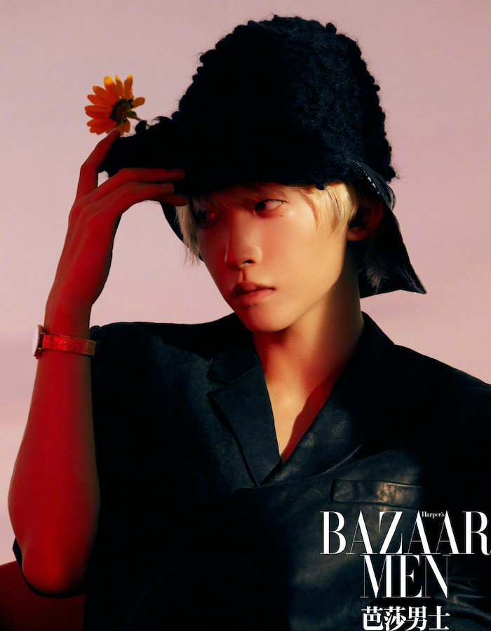 雑誌/ 芭莎男士 2022年8月 中国版　劉宇（リウ・ユー/INTO1）：表紙！記事掲載！ Harper’s BAZAAR MEN STYLE ハーパーズバザー メンスタイル　中国雑誌の画像