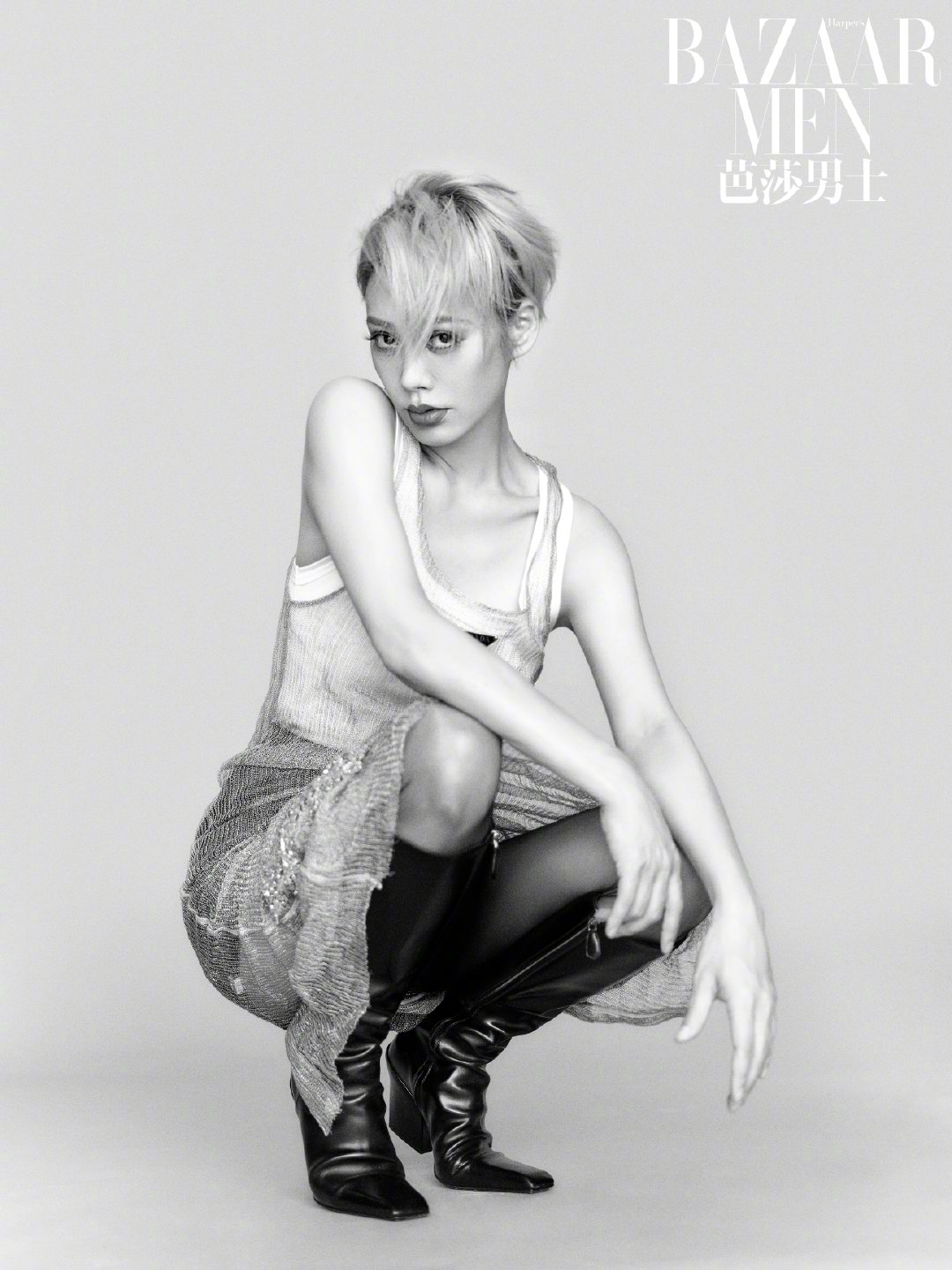 雑誌/ 芭莎男士 2022年8月 中国版　寧靜（ニン・ジン/Ning Jing）：表紙！記事掲載！ Harper’s BAZAAR MEN STYLE ハーパーズバザー メンスタイル　中国雑誌の画像