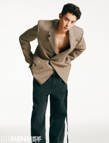 雑誌/ ELLEMEN睿士 新青年 2022年秋季刊 中国版　王鶴棣（ワン・ホーディー/Dylan Wang）：表紙！記事掲載！ エル・メン　中国雑誌 CHINA MAGAZINEの画像