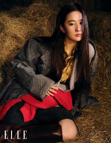 雑誌/ ELLE世界時裝之苑 2022年9月 中国版　劉亦菲（リウ・イーフェイ）：両面表紙！記事掲載！ エル　中国雑誌の画像