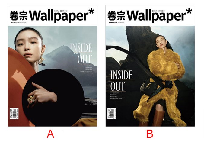雑誌/ Wallpaper 巻宗雜志 2022年10月刊 中国版　倪妮（ニーニー/Ni Ni）：表紙二種類選択可！記事掲載！ ウォールペーパー　中国雑誌の画像