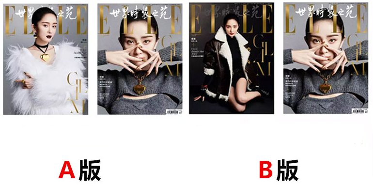 【メール便送料無料】雑誌/ ELLE世界時裝之苑 2022年12月 中国版　楊冪（ヤン・ミー）：両面表紙二種類ランダム発送！記事掲載！ エル　中国雑誌の画像