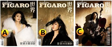 【メール便送料無料】雑誌/ Madame FIGARO 費加羅雜志 2023年1月 中国版　趙麗穎（チャオ・リーイン）：表紙三種類ランダム発送！記事掲載！ マダムフィガロ　中国雑誌の画像