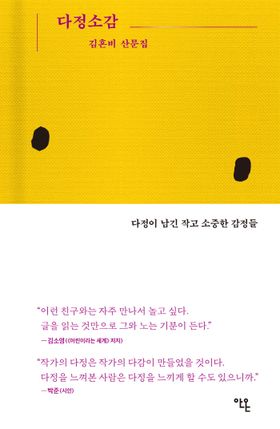 エッセイ/多情所感　韓国版　キム・ホンビ 韓国書籍の画像