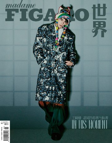 【メール便送料無料】雑誌/ Madame FIGARO 費加羅雜志 2023年3月 中国版　王鶴棣（ワン・ホーディー/Dylan Wang）：表紙3種類選択可！記事掲載！ マダムフィガロ　中国雑誌の画像