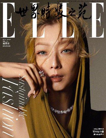 【メール便送料無料】雑誌/ ELLE世界時裝之苑 2023年6月 中国版　鄭秀文（サミー・チェン）：両面表紙！記事掲載！ エル　中国雑誌の画像