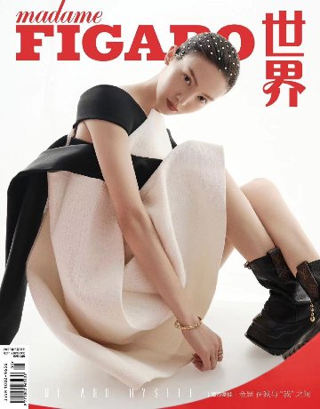 【メール便送料無料】雑誌/ Madame FIGARO 費加羅世界雜志 2023年5月 中国版　金晨（ジン・チェン）：表紙2種類ランダム発送！記事掲載！ マダムフィガロ　中国雑誌の画像