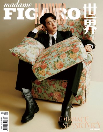 【メール便送料無料】雑誌/ Madame FIGARO Hommes 費加羅男士雜志 2023年6月 中国版　許凱（シュー・カイ）：表紙！記事掲載！ マダムフィガロ オム　中国雑誌の画像