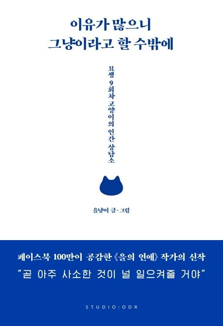 エッセイ/理由がたくさんあるから、ただ何となくと言うしか　韓国版　ウルニャンイ　夜の公園で、猫に人生を相談してみた　韓国書籍の画像