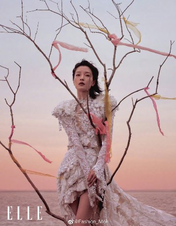 【メール便送料無料】雑誌/ ELLE世界時裝之苑 2023年7月 中国版　杜鵑（ドゥ・ジュアン）：両面表紙！記事掲載！ エル　中国雑誌の画像