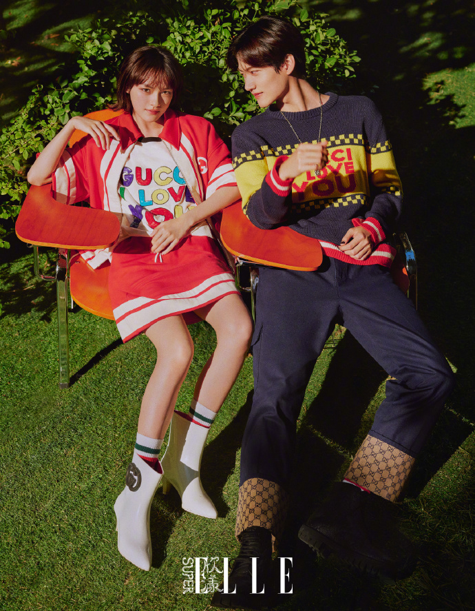 【メール便送料無料】雑誌/ SUPER ELLE 欣漾 2023年8月 中国版　周柯宇（ジョウ・クーユー/ダニエル・チョウ）＆文淇（ウェン・チー）：表紙！記事掲載！ スーパー・エル　中国雑の画像