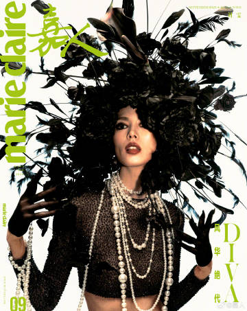 【メール便送料無料】雑誌/ Marie Claire 嘉人 2023年9月 中国版　劉雯（リウ・ウェン）：表紙4種類ランダム発送！記事掲載！ マリクレール　中国雑誌の画像