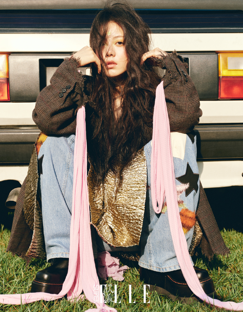 【メール便送料無料】雑誌/ SUPER ELLE 欣漾 2023年10月 中国版　趙今麥（チャオ・ジンマイ）：表紙！記事掲載！ スーパー・エル　中国雑誌 CHINAの画像