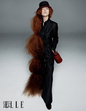 【メール便送料無料】雑誌/ SUPER ELLE 欣漾 2023年10月 中国版　娜然（Narana）：表紙！記事掲載！ スーパー・エル　中国雑誌 CHINAの画像