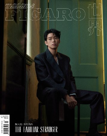 【メール便送料無料】雑誌/ Madame FIGARO 費加羅世界雜志 2023年12月 中国版　魏大勛（ウェイ・ダーシュン）：表紙2種類ランダム発送！記事掲載！ マダムフィガロ　中国雑誌の画像