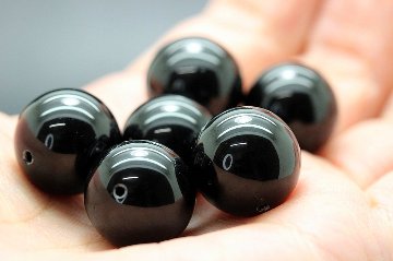 モリオン 黒水晶 超大玉 16mm 粒売り｜最強の魔除け 邪気払い 守護