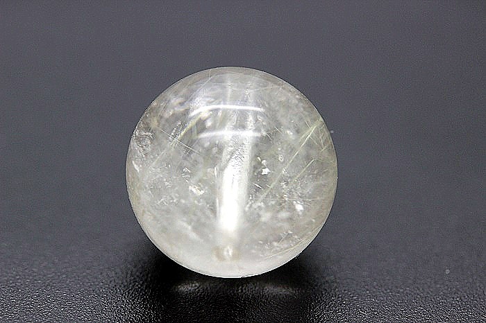 【完売】金運アップ 夢を叶える 希少石 ホワイトルチルクォーツ 約12ミリ  粒売り 天然石 パワーストーンの画像
