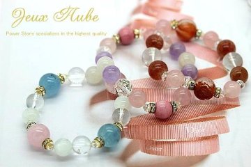【霊感オーラ占い師 メール鑑定付き】オーダーメイド天然石パワーストーンブレスレット｜祈祷・念入れ開運 天然石 パワーストーン 通販 ジュ・オーヴの画像