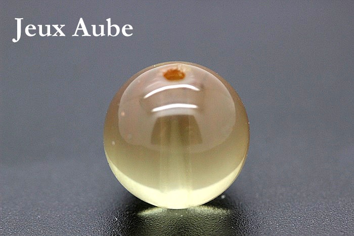 魂が望む「本当の自分」に近づく！  ゴールドアンデシン 約11.5mm 粒売り 天然石 パワーストーン（チベット産）の画像