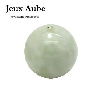 魔除け 無病息災 五徳を備えたカリスマ王の宝石 翡翠  粒売り 大玉 約14ミリ 天然石 パワーストーン 通販 ジュ・オーヴの画像