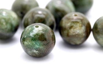  あなたは正しいと知らしめるフォルセティ（天然マイカシスト）粒売り 約13ミリ 大玉 天然石 パワーストーン 通販 ジュ・オーヴの画像