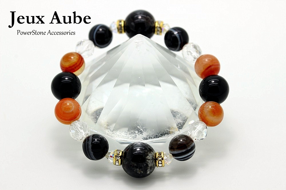 嫌いな人を遠ざける！ブレスレット④ 悪縁切り 魔除け ブラック