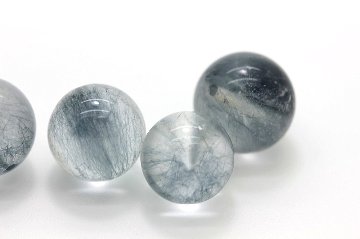 天使の羽が導く奇跡 ― ブルーアンフィボール 約11〜12mm 粒売り｜癒し・成功・健康運アップ 天然石パワーストーン通販 ジュ・オーヴの画像