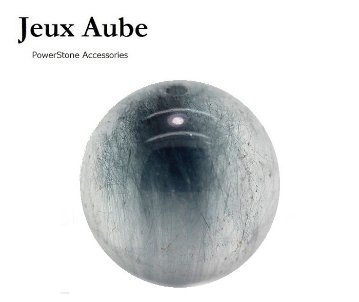 天使の羽が導く奇跡 ― ブルーアンフィボール 約11〜12mm 粒売り｜癒し・成功・健康運アップ 天然石パワーストーン通販 ジュ・オーヴの画像