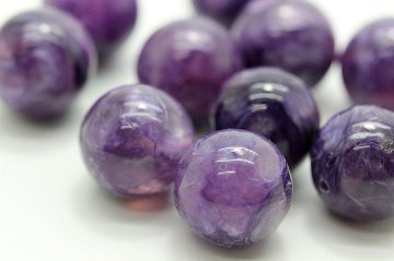 時空を超えて結ばれる ― 輪廻の愛を紡ぐ エンジェルシリカ 約13mm 粒売り｜究極の癒しと浄化 天然石パワーストーン通販 ジュ・オーヴの画像