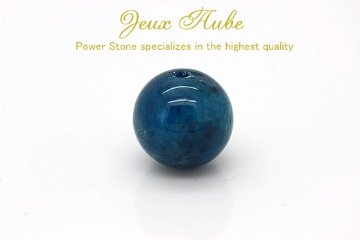＜完売＞ブルーアパタイト キャッツアイ 絆を強める オーラのデトックス 粒売り 12ミリ 天然石パワーストーンの画像