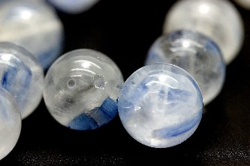 海の女神が宿る カイヤナイトシリカ テティス 約11.5〜12mm｜マイナスエネルギーを跳ね返す天然石パワーストーン通販 ジュ・オーヴの画像