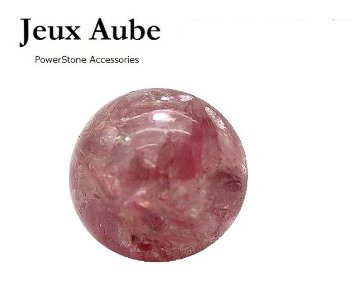 Lumière リュミエールマイカ（ピンクマイカ）粒売り 約12.5mm｜光をまとう魅力と幸運の石・恋愛運・人間関係・成功運アップ｜天然石パワーストーン通販 ジュ・オーヴの画像