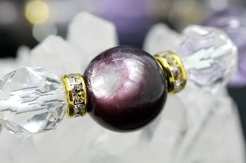 黄金の覇者ブレスレット｜ドゥグランルチル＆レピドライトカリュクス｜金運・勝負運・魔除け・開運の最強波動｜天然石パワーストーン通販 ジュ・オーヴの画像