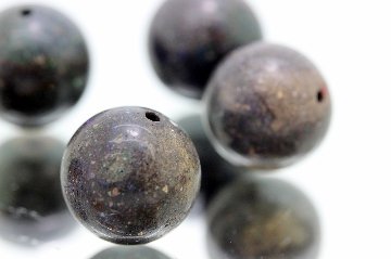 悪に天誅を下す！悪を寄せ付けない デビルサンダー（ブラックオパール） 大玉14mm 粒売り｜天然石パワーストーン通販 ジュ・オーヴの画像