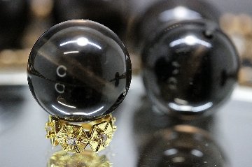 【大玉】ソード・オブ・チンターマニ～天の裁きの隕石・闇を斬り裂く聖なる剣～ 粒売り 約14〜14.5mm 天然石 パワーストーン 通販 ジュ・オーヴの画像