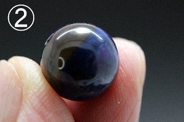 【完売】【その力、神の領域】魔除け・邪気祓いのブルーゴッドスギライト 粒売り 約11mm｜天然石パワーストーン通販 ジュ・オーヴの画像