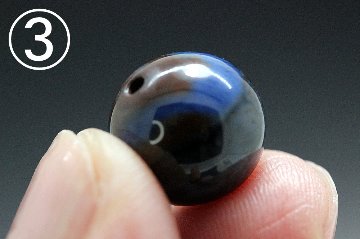 【完売】【その力、神の領域】魔除け・邪気祓いのブルーゴッドスギライト 粒売り 約11mm｜天然石パワーストーン通販 ジュ・オーヴの画像