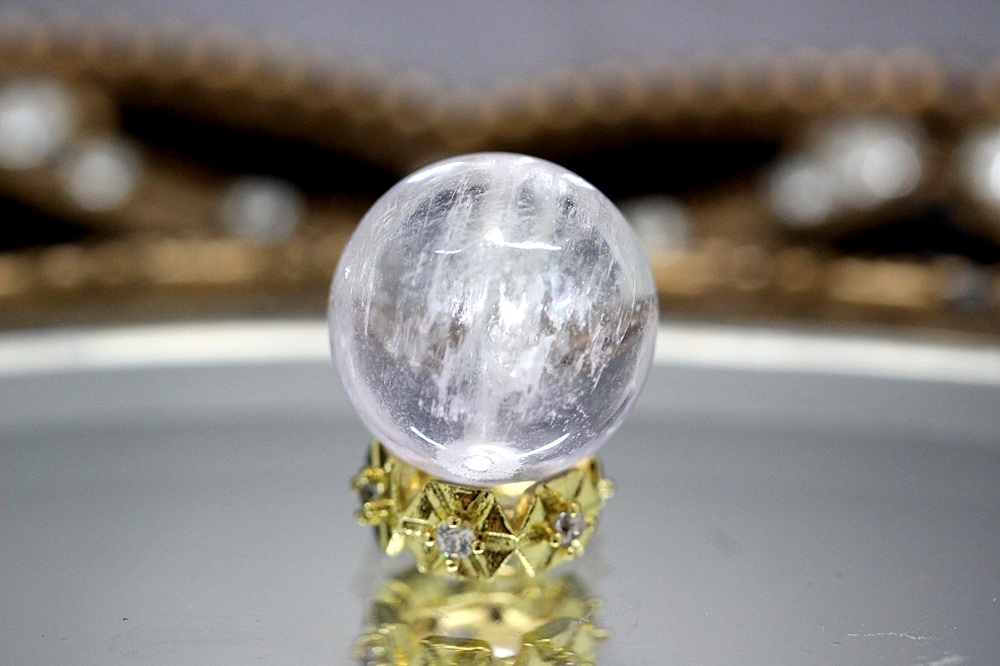 ＜完売＞女神の微笑み ロゼ・クンツァイト 約12.4mm 粒売り｜恋愛成就・癒し・愛され運アップ 天然石パワーストーン通販 ジュ・オーヴの画像