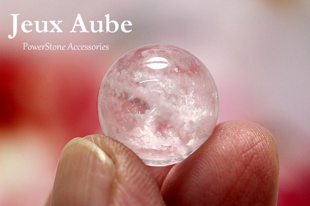 【完売】Celestia Love（モルガナイト） 約14.3mm｜真実の愛を導くロマンティックストーン 天然石パワーストーン通販 ジュ・オーヴの画像