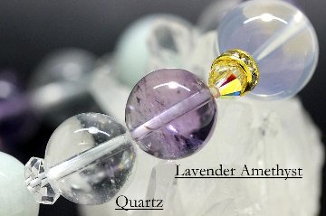 天耀（てんよう）ブレスレット｜K2ムーンクォーツ・翡翠・ラベンダーアメジスト｜魂を癒し愛を守る神聖なヒーリングブレスレット 天然石パワーストーン通販 ジュ・オーヴの画像