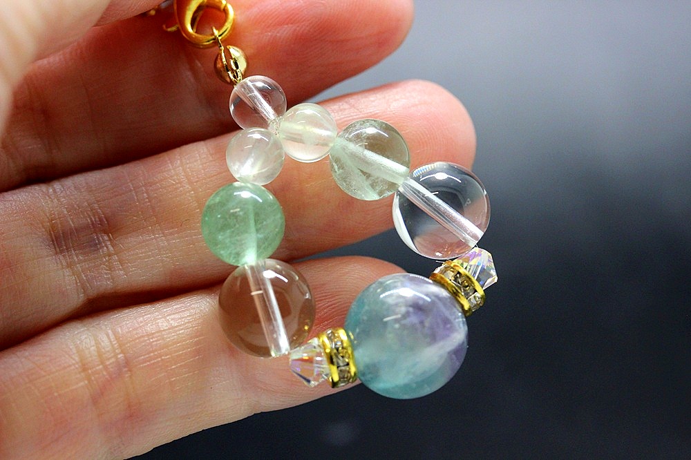 浄化・癒し・直感を高める セレスティアル・ウィング 天然石ストラップ