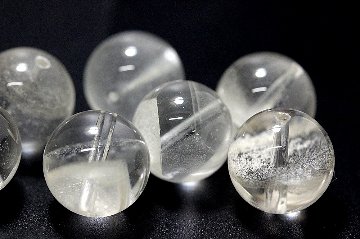 白影転生（はくえいてんせい）｜ホワイトファントムクォーツ 粒売り 約13〜13.5mm｜停滞突破・再生・金運上昇・守護｜天然石パワーストーン通販 ジュ・オーヴの画像