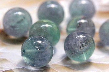 ドラゴンズ・フォーチュン・コア （パイライトインフローライト） 約14mm 大玉｜金運財運・魔除け・邪気祓いの希少石｜天然石パワーストーン通販 ジュ・オーヴの画像