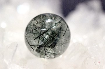 【完売】蒼界結晶（そうかいけっしょう）｜ブルーグリーンルチル 人間関係守護・邪気払い・結界の石 約12.3mm｜天然石パワーストーン通販 ジュ・オーヴの画像