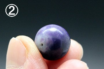 ティファニーストーン 粒売り 約12mm 自由・解放・スピリチュアル・覚醒ストーン 天然石パワーストーン通販 ジュ・オーヴの画像