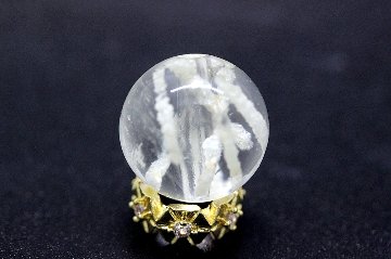 Jardin Blanc（ジャルダン・ブラン） ホワイトガーデンクォーツ 粒売り 約12mm（2石限定） 金運・浄化・人間関係調整の天然石 天然石パワーストーン通販 ジュ・オーヴの画像