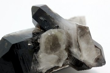 最強の守護と浄化 モリオン（黒水晶）クラスター 約10cm 天然石パワーストーン通販 ジュ・オーヴの画像